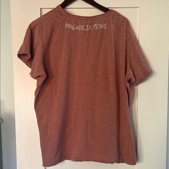 Magnolia Pearl Preston Joseph star tee-Bisou. 
Rose. - Picture 4 of 5